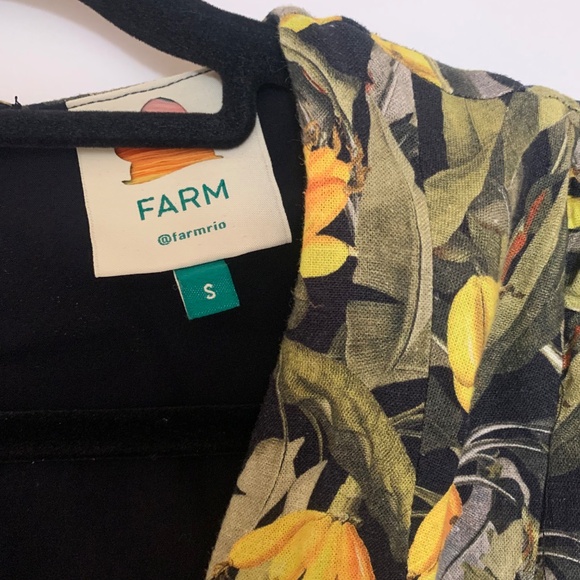 Farm Rio Banana Mini Dress - Picture 4 of 4